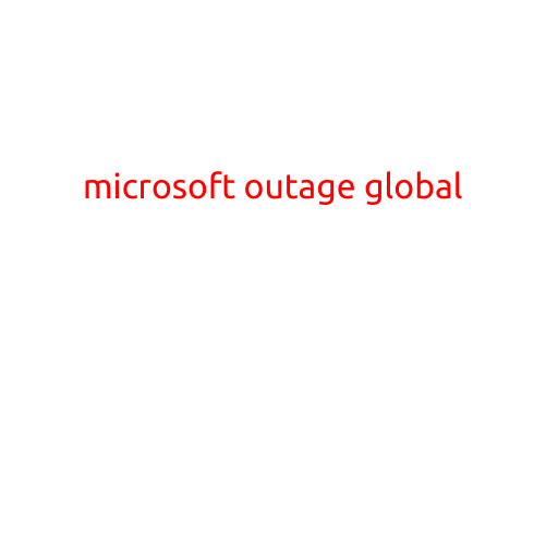 Microsoft Outage Global: Major Cloud and Online Services Down Worldwide