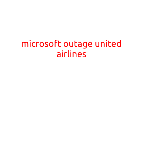 Microsoft Outage Grounds United Airlines Operations