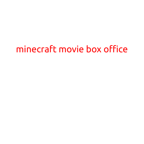 Minecraft Movie Box Office: A Blocky Success