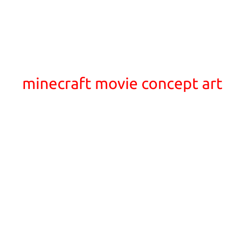 Minecraft Movie Concept Art: A Glimpse into the Blocky World