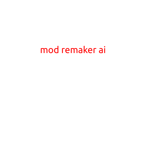 Mod Remaker AI: Revolutionizing Game Development with AI-Powered Modding