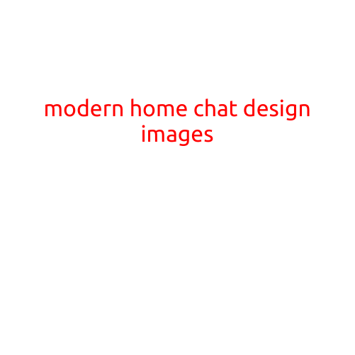 Modern Home Chat Design Images