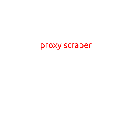 Proxy Scraper: A Game-Changer for Data Extraction and Web Scraping