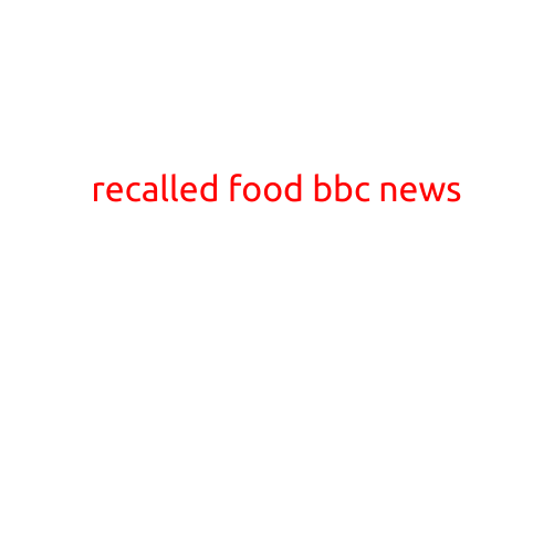 Recalled Food: BBC News