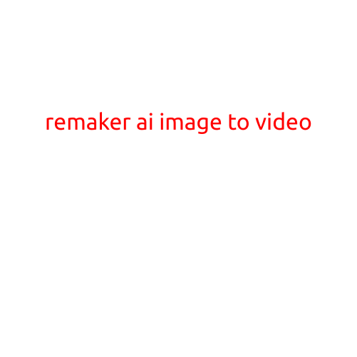 Remaker AI Image to Video: Revolutionizing Visual Content Creation