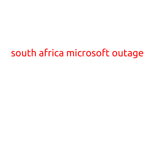 South Africa Grinds to a Halt as Microsoft Outage Disrupts Internet Access