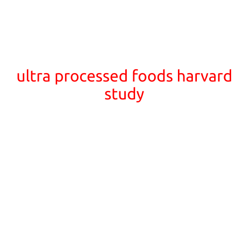 Ultra-Processed Foods Linked to Higher Risk of Death and Disease, Harvard Study Reveals