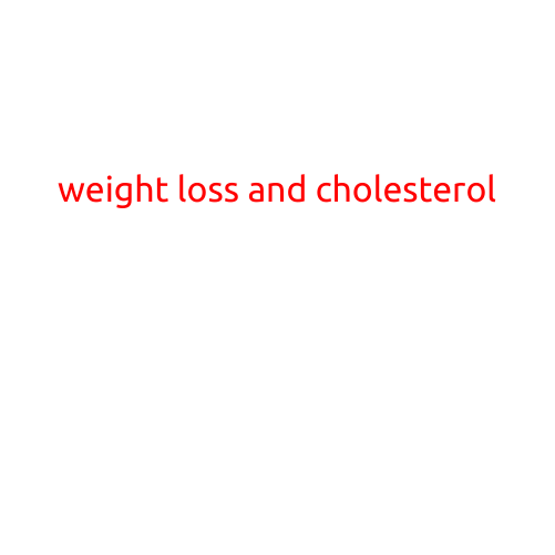 Title: "Weight Loss and Cholesterol: The Connection and How to Manage Both"