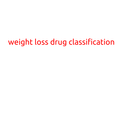 Weight Loss Drug Classification: Understanding the Different Types of Medications