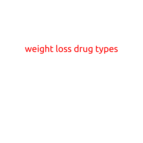 Weight Loss Drug Types: A Comprehensive Guide