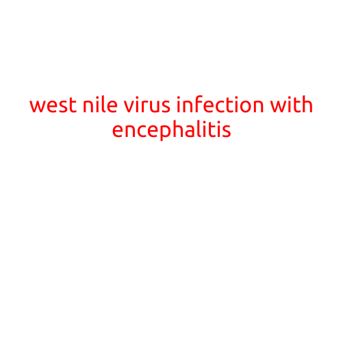 West Nile Virus Infection with Encephalitis: Understanding the Risks and Treatment Options