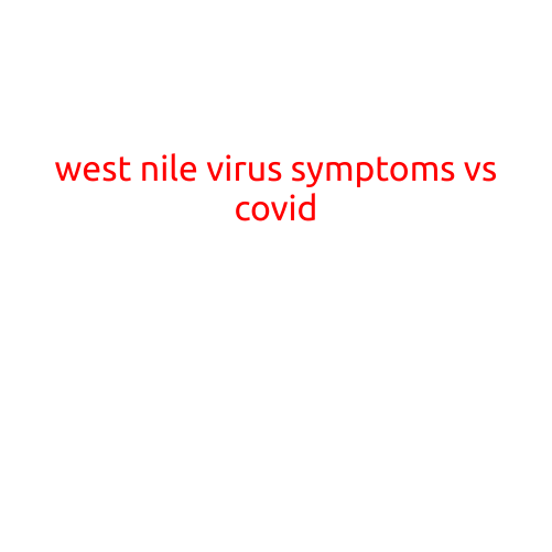 West Nile Virus Symptoms vs COVID-19: Understanding the Difference