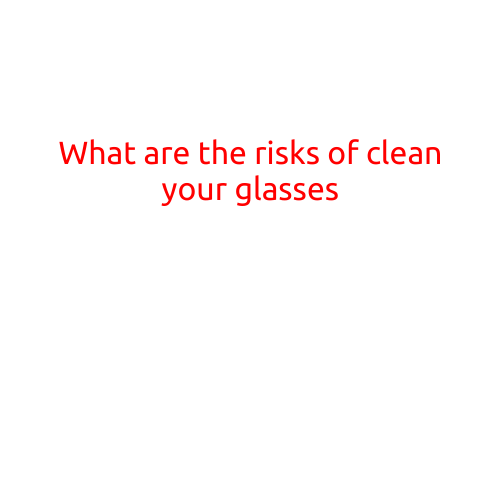 What are the Risks of Cleaning Your Glasses?