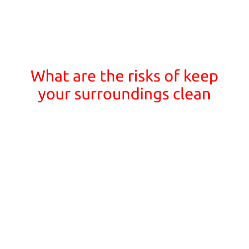 What are the Risks of Keeping Your Surroundings Clean?