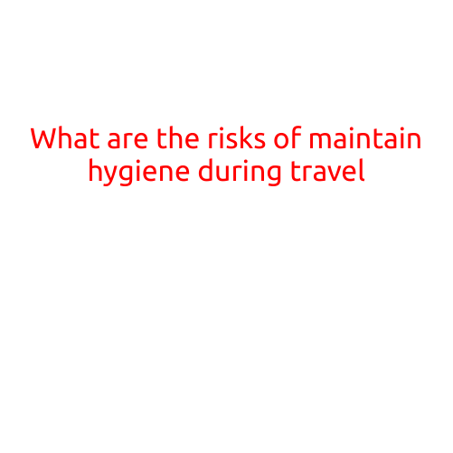 What are the Risks of Maintaining Hygiene During Travel?