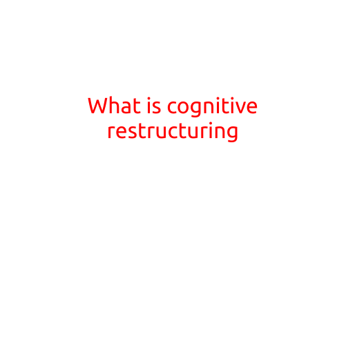 What is Cognitive Restructuring?