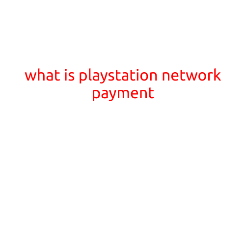 What is PlayStation Network Payment?