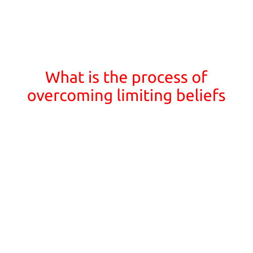 What is the Process of Overcoming Limiting Beliefs?