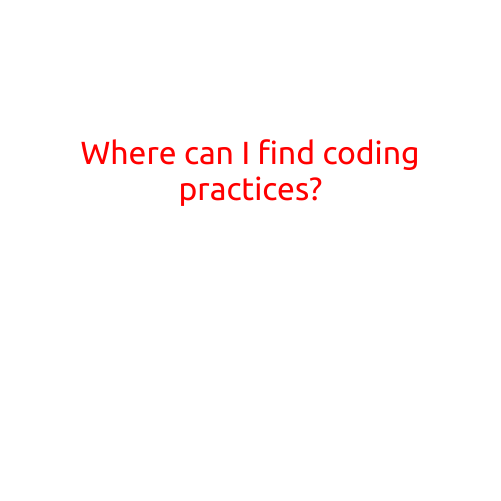 Where can I find coding practices?