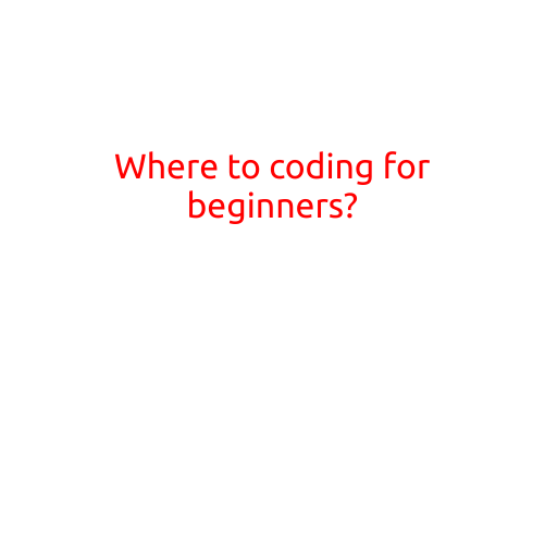 Where to Code for Beginners?