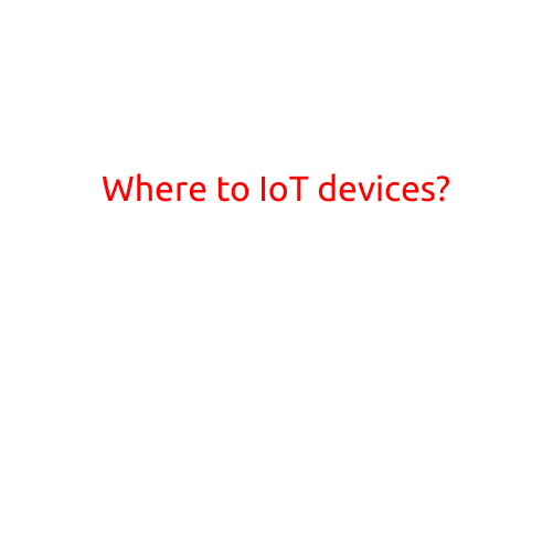 Where to Put Your IoT Devices? A Guide to Maximizing Their Effectiveness