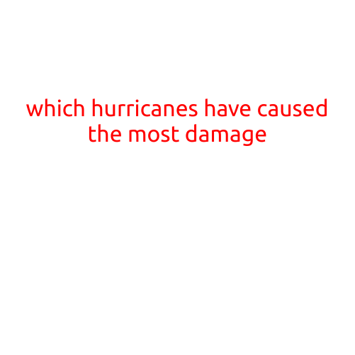 Which Hurricanes Have Caused the Most Damage?