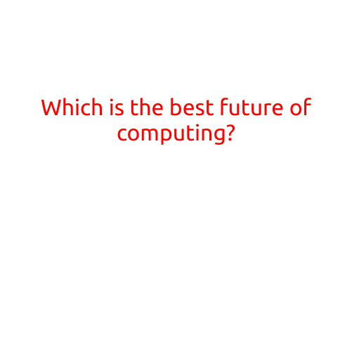 Which is the Best Future of Computing?