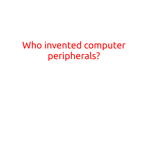 Who Invented Computer Peripherals?