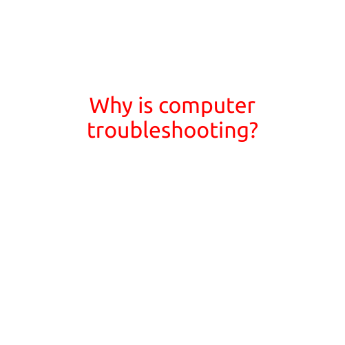 Why is Computer Troubleshooting Important?